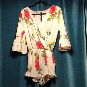 Floral Romper